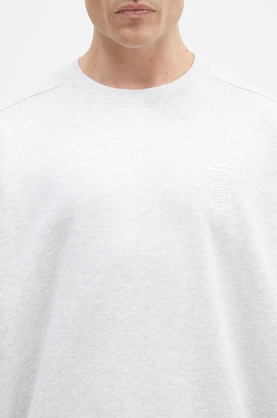 Carhartt WIP cotton sweatshirt Cross Screw Sweat gray I034039.00TXX