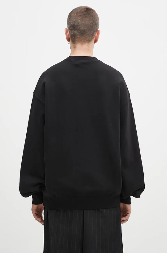 Oblečenie Bavlnená mikina Carhartt WIP Cross Screw Sweat I034039.0D2XX čierna