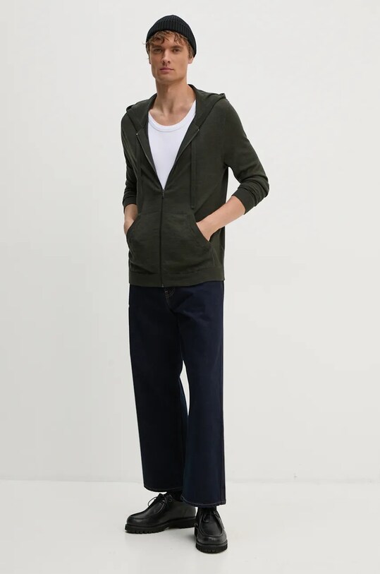 ZADIG&VOLTAIRE pulover de lana KMCA00229 verde AW24