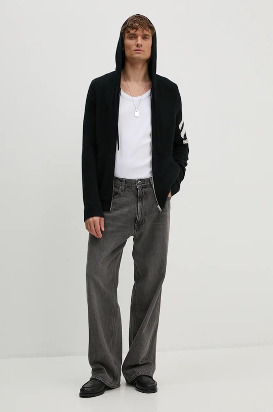 ZADIG&VOLTAIRE cardigan din casmir KMCA00009 negru AW24