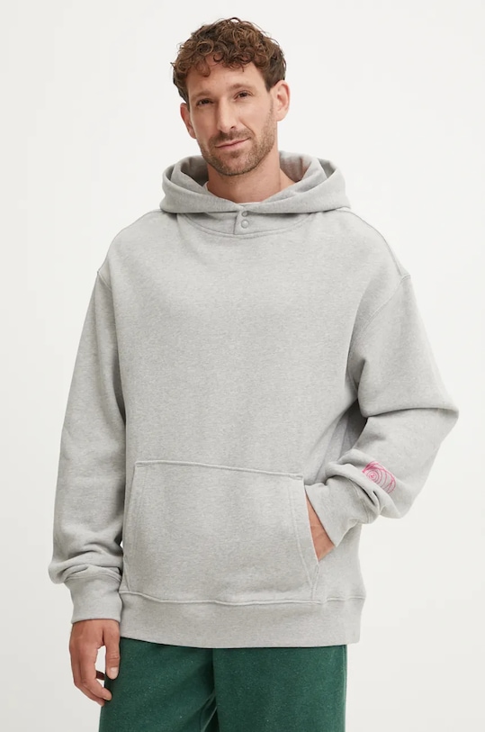 ZADIG&VOLTAIRE bluza bawełniana nadruk szary JMSS00259