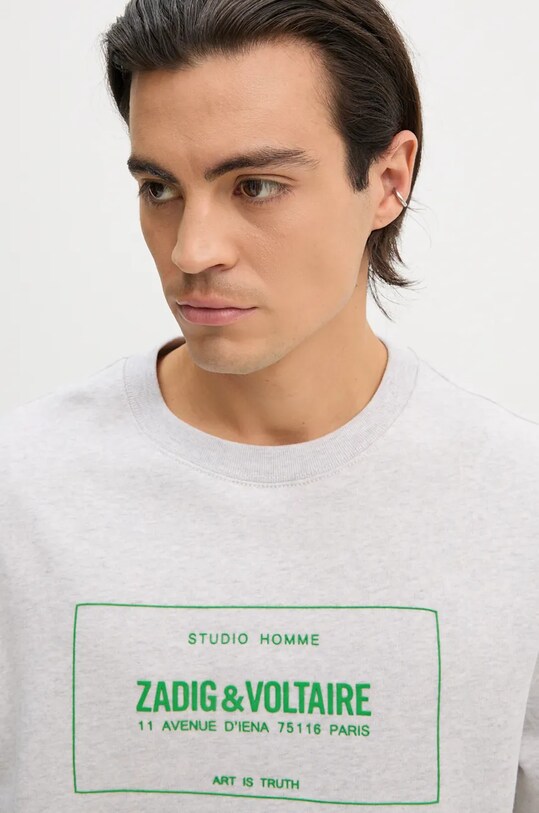 Кофта ZADIG&VOLTAIRE сірий JMSS00260