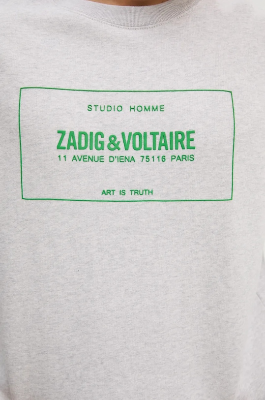 Суичър ZADIG&VOLTAIRE JMSS00260 сив