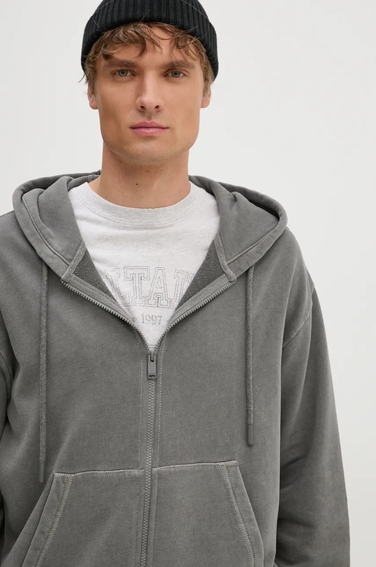Îmbrăcăminte ZADIG&VOLTAIRE hanorac de bumbac JMSS00261 gri