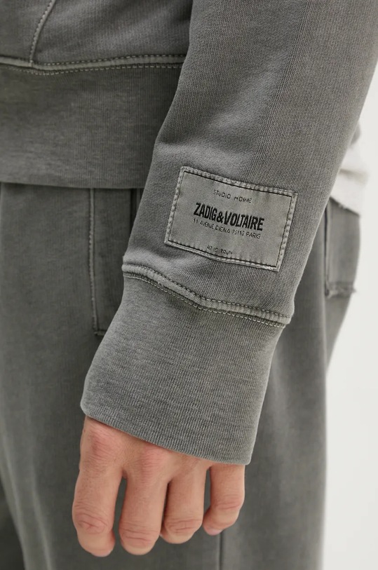 ZADIG&VOLTAIRE hanorac de bumbac JMSS00261 gri