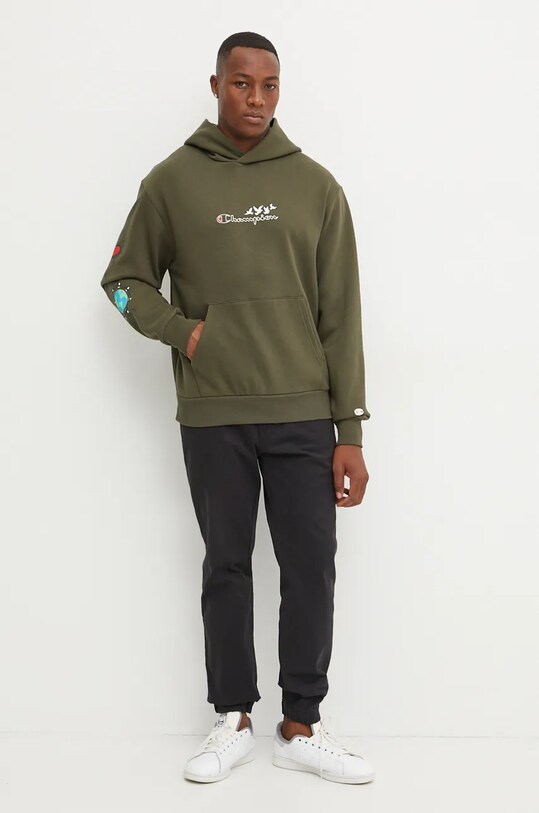 Кофта Champion 220426 зелёный AW24