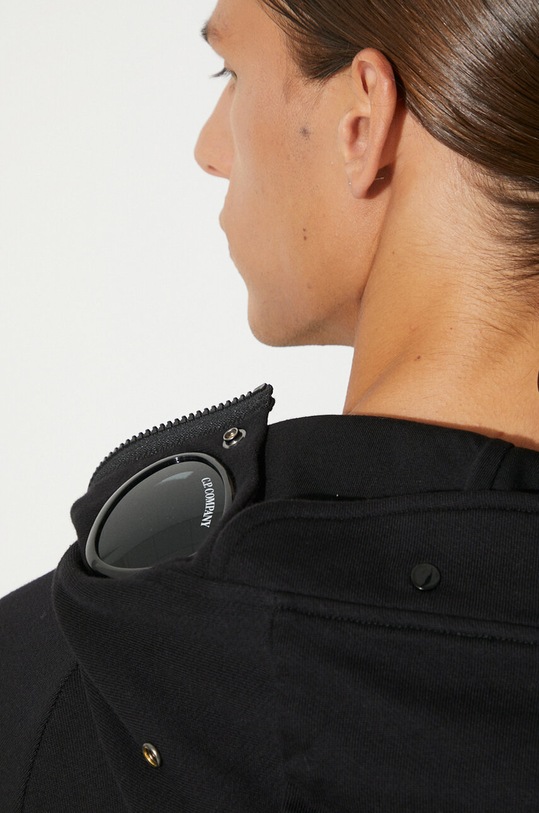 Bavlněná mikina C.P. Company Diagonal Raised Fleece Goggle Zipped 17CMSS141A005086W