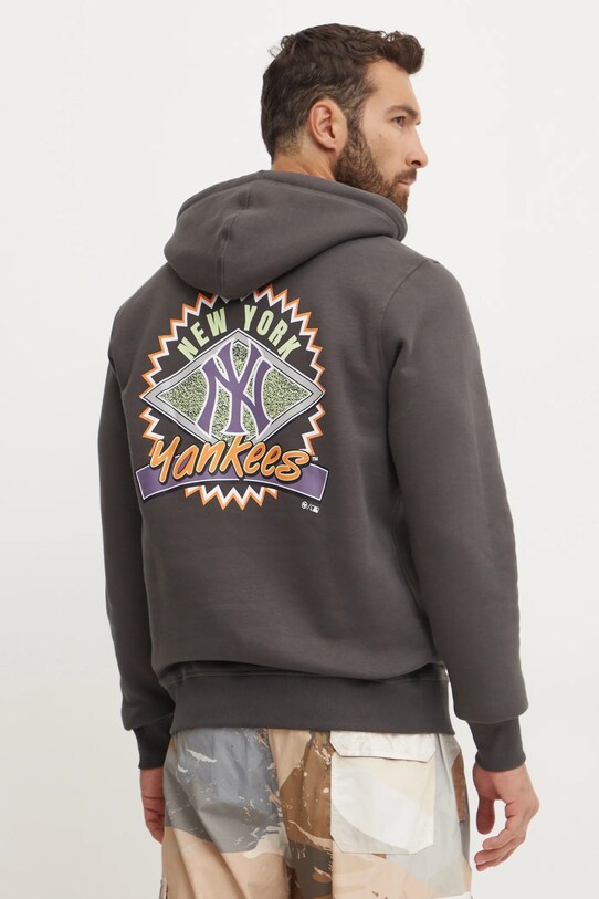 Кофта 47 brand MLB New York Yankees серый BB017PMDDFH634144GH