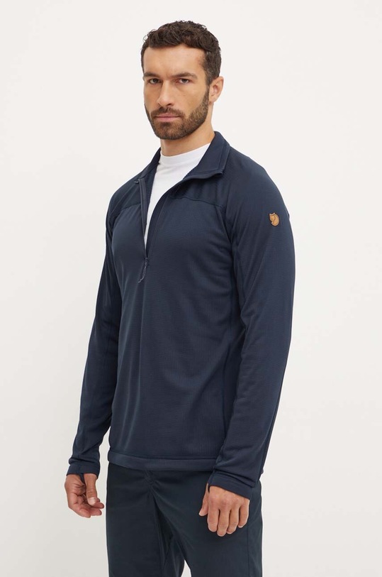 Fjallraven bluza sportowa Abisko Lite granatowy F87113.555