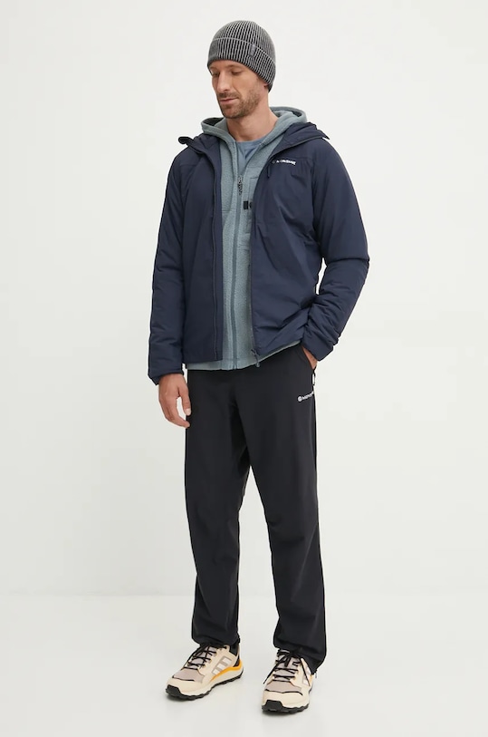 Sportovní mikina Haglöfs Malung Pile 606958 modrá AW24