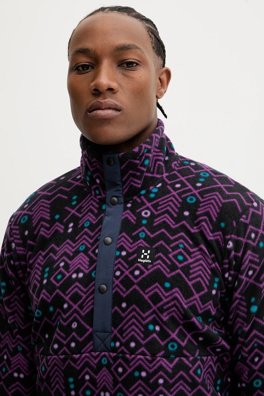 Haglöfs sportos pulóver Mora Mid lila 606556