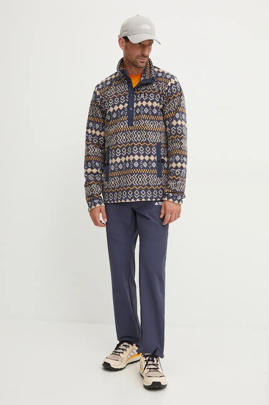 Haglöfs bluza sportowa Mora Mid 606556 granatowy AW25