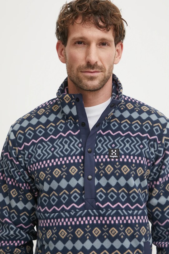 Haglöfs sportos pulóver Mora Mid kék 606556