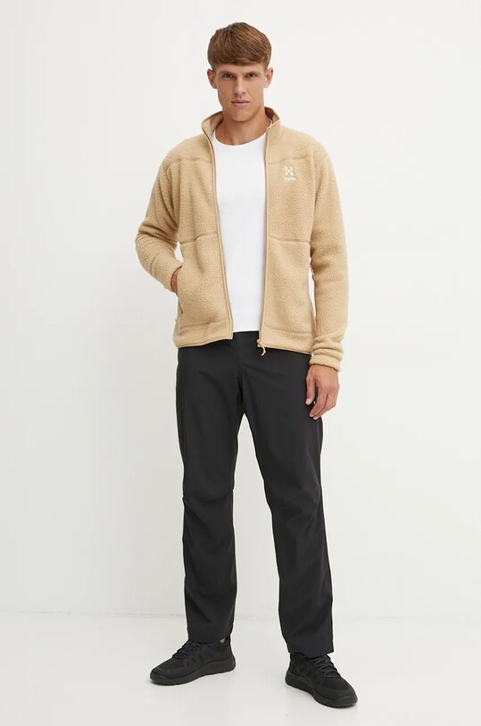 Спортивна кофта Haglöfs Mossa Pile 606539 бежевий AW25
