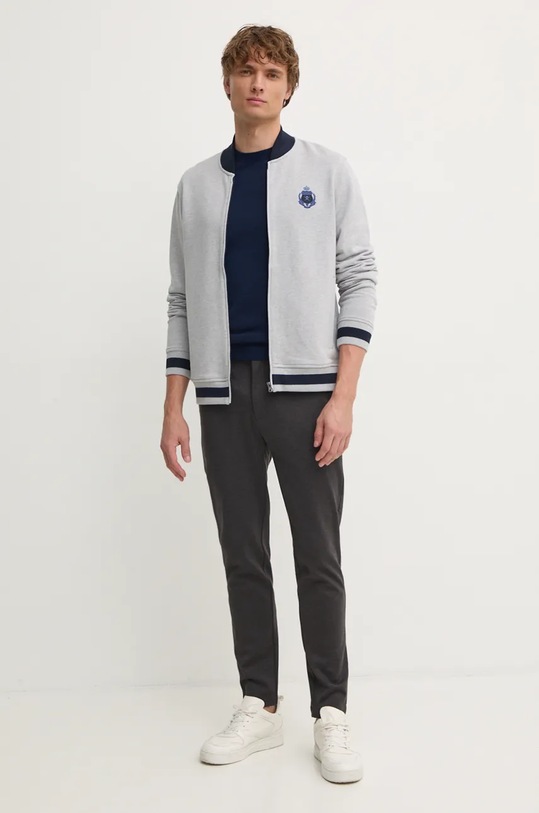 Hackett London hanorac de bumbac HM581278 gri AW24