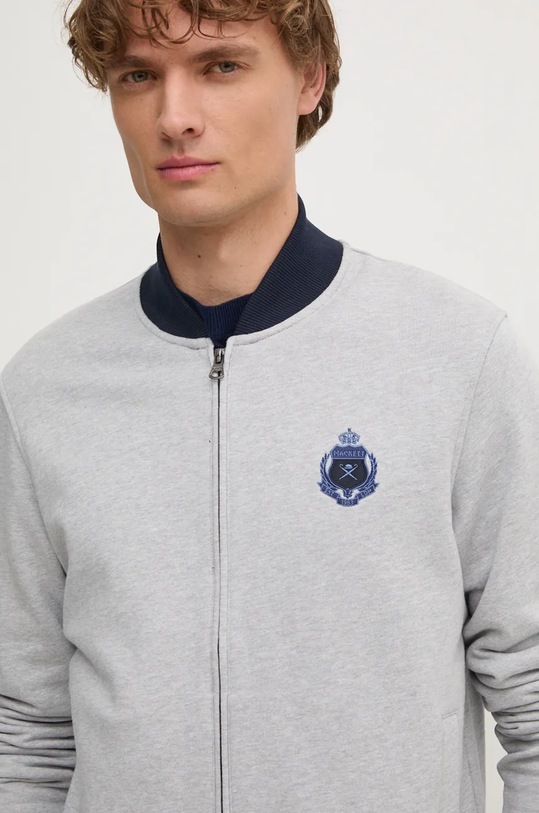 Hackett London hanorac de bumbac gri HM581278