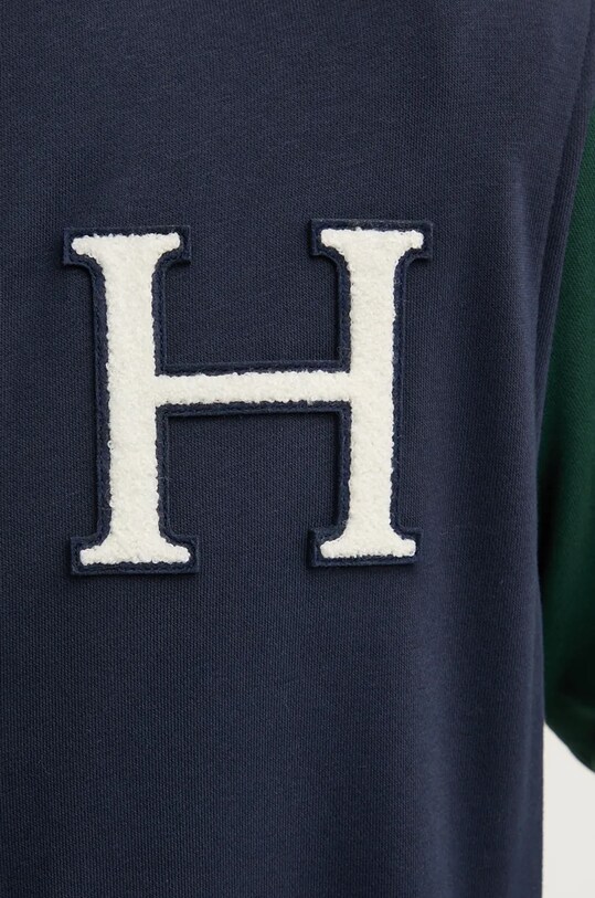 Μπλούζα Hackett London HM581281 σκούρο μπλε