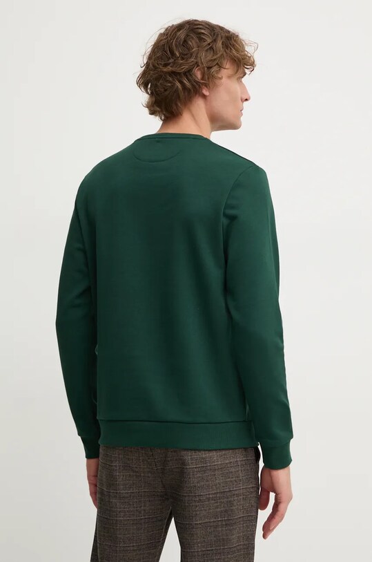 Одяг Бавовняна кофта Hackett London HM581285 зелений