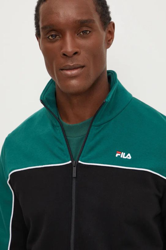 Fila bluza Latimer verde FAM0785