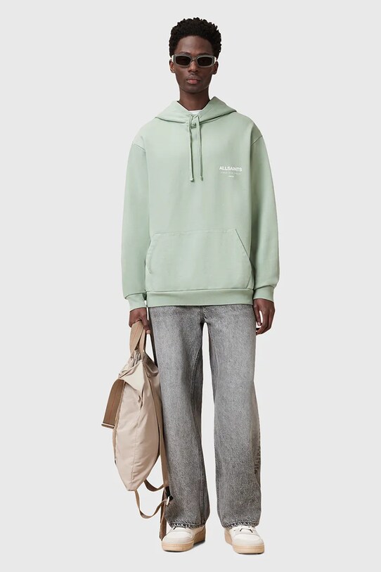 Бавовняна кофта AllSaints UNDERGROUND M034NB