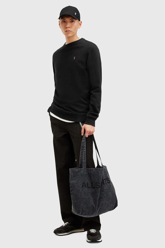 AllSaints hanorac de bumbac RAVEN CREW M037NB