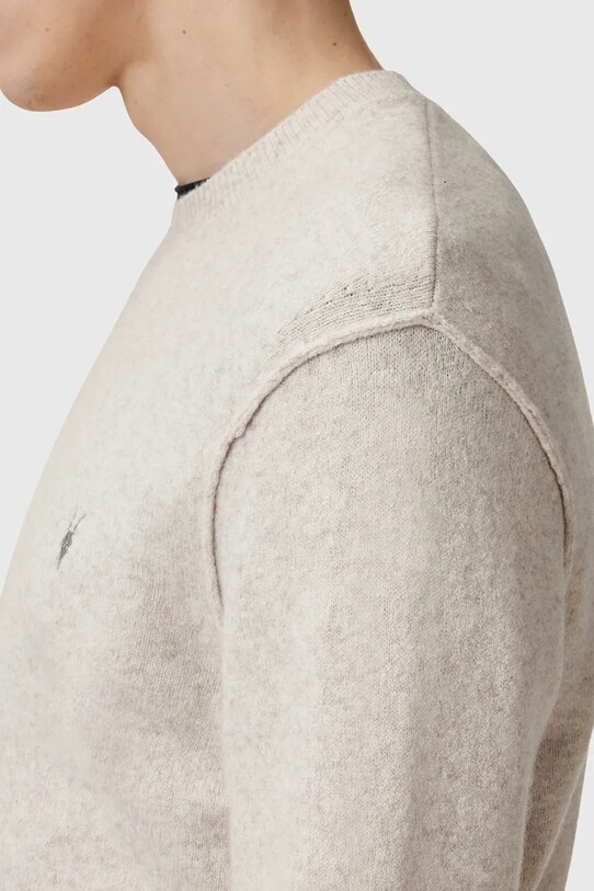 Ρούχα Μάλλινη μπλουζα AllSaints STATTEN M039KA μπεζ