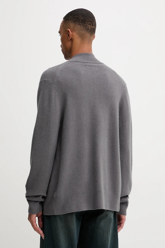 Odzież AllSaints bluza z wełną STATTEN M073KB szary