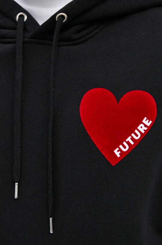 Бавовняна кофта FROM FUTURE MSW01121 чорний