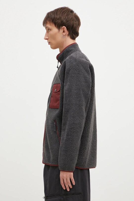 Fjallraven hanorac fleece Vardag Pile Fleece M F84158.030.352 gri AW24