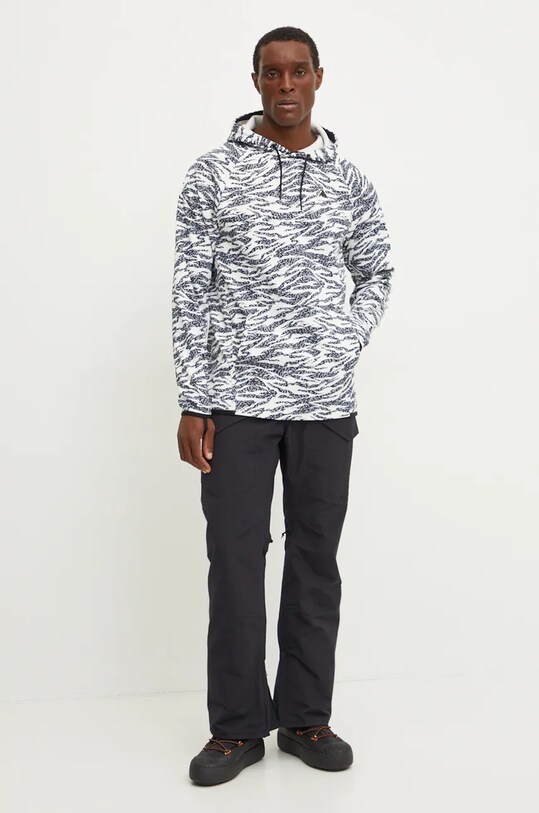 Burton hanorac Crown 220241 alb AW24