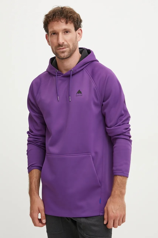 Αθλητική μπλούζα Burton Crown με κουκούλα μωβ 220241