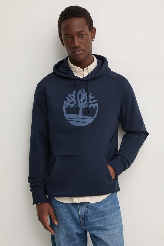 Кофта Timberland с капюшоном тёмно-синий TB0A2BJH4331