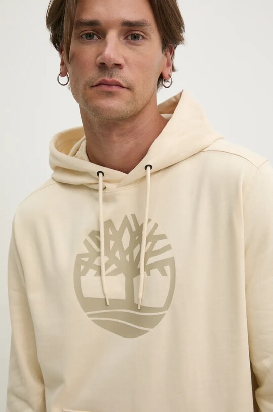 Mikina Timberland béžová TB0A2BJHEFL1