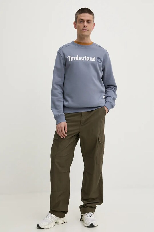 Μπλούζα Timberland TB0A5UJY0731 γκρί AW24