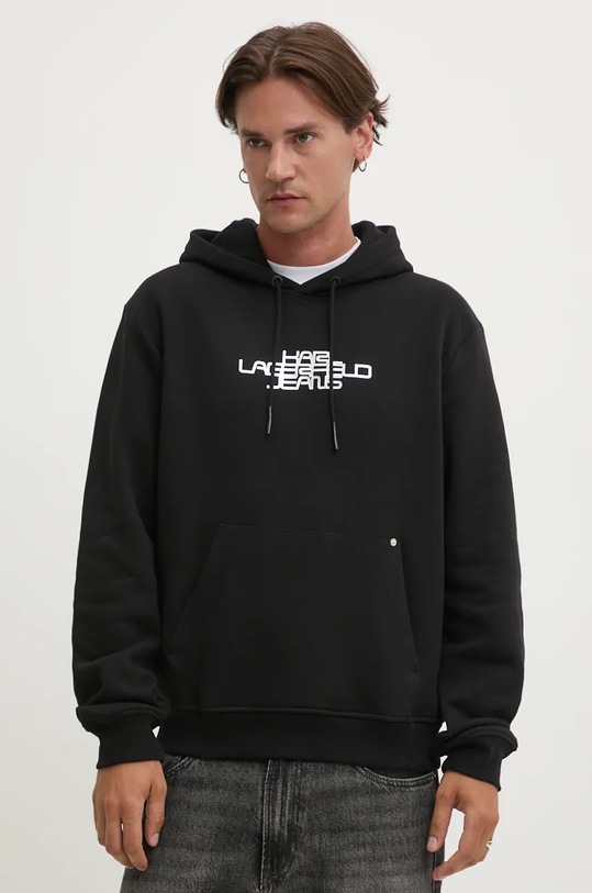 Karl Lagerfeld Jeans bluza czarny 246D1800