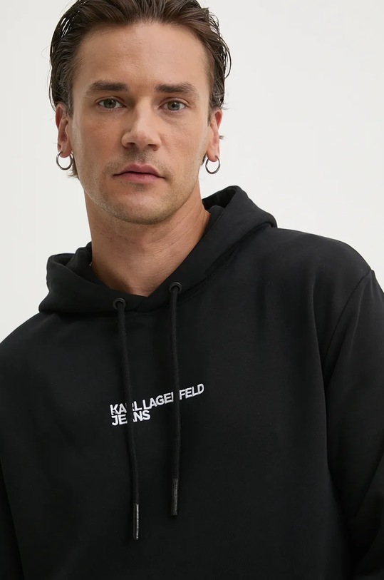 Mikina Karl Lagerfeld Jeans černá 246D1805