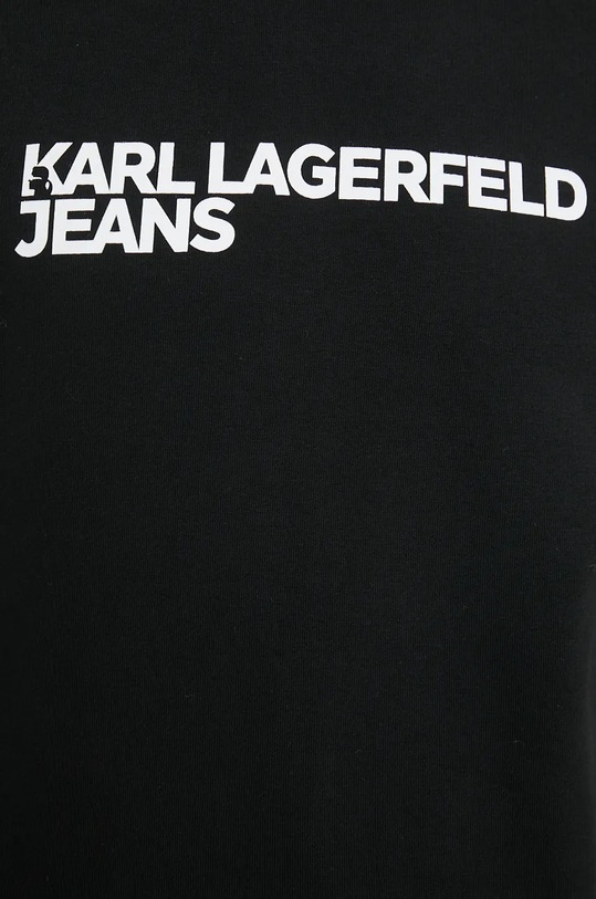 Karl Lagerfeld Jeans bluza 246D1808 negru