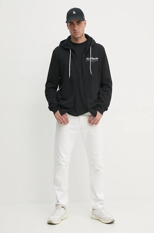 Mikina Karl Lagerfeld 246M4401 černá AW24