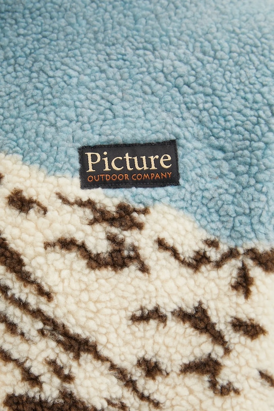 Флісова кофта Picture Hafdals MSW411 коричневий