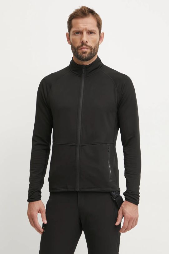 Smartwool bluza sportowa z elastanem czarny SW002621