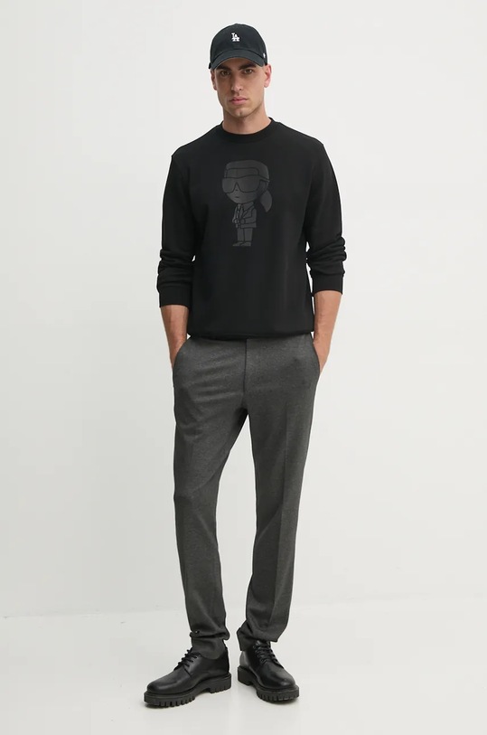 Karl Lagerfeld bluza 544910.705033 negru AW24