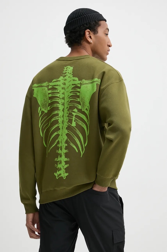 Mikina Zoo York bez kapuce zelená 60200005