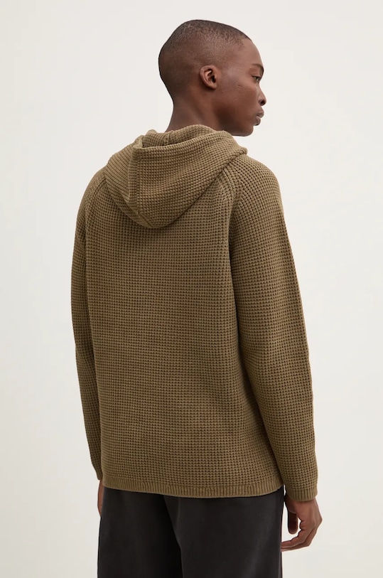 Oblečenie Bavlnený sveter C.P. Company 17CMKN238A005558G zelená