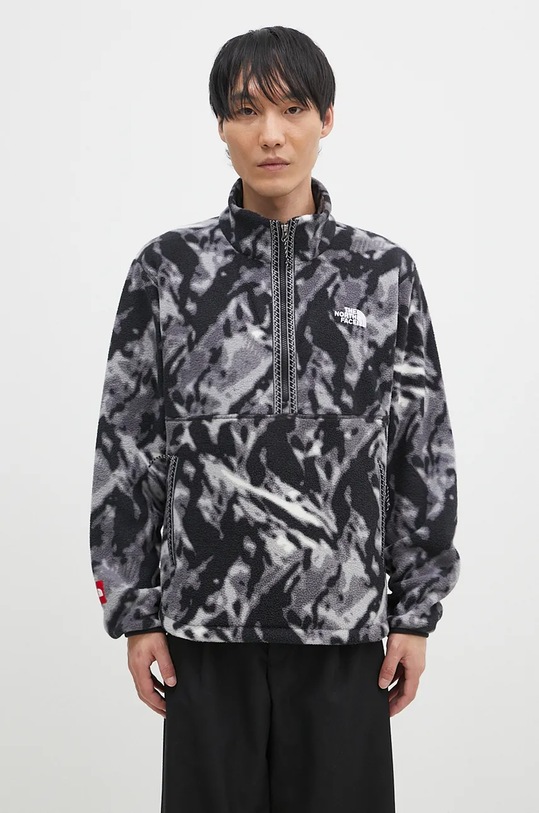 The North Face fleece sweatshirt Fleeski 1/4 Zip Po fleece black NF0A88XR3VO1