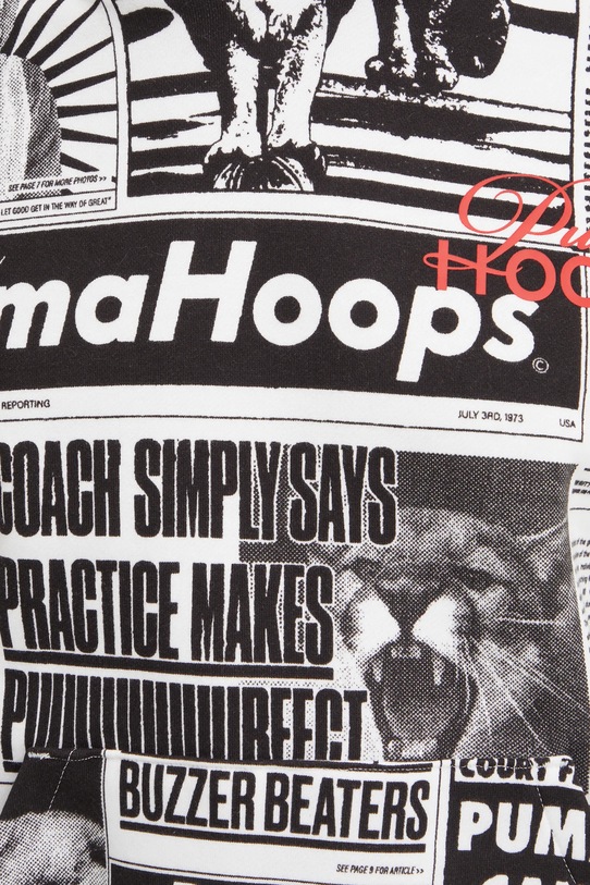 Puma hanorac de bumbac 627157 negru