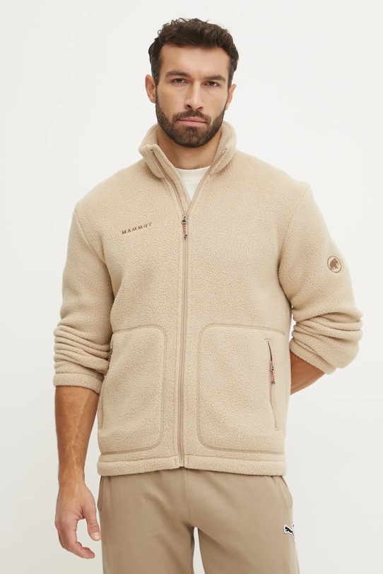 Mammut bluza sportowa Falera bez kaptura beżowy 1014.05820
