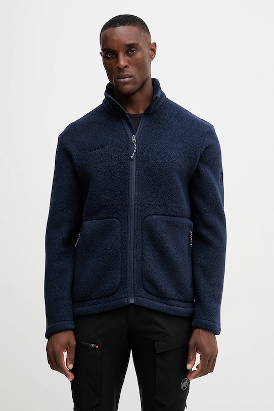 Mammut bluza sportowa Falera bez kaptura granatowy 1014.05820