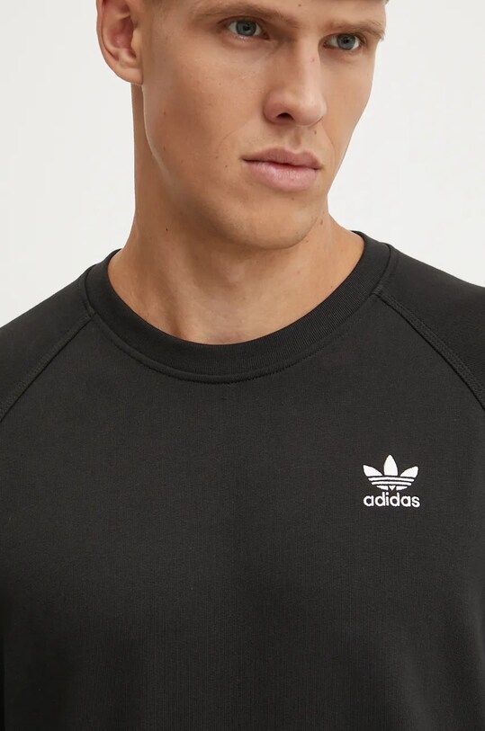 adidas Originals hanorac de bumbac IW5792 negru