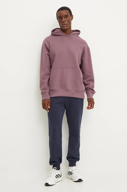 Хлопковая кофта adidas Originals IX9809 розовый AW24