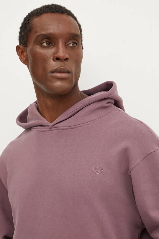 Хлопковая кофта adidas Originals розовый IX9809